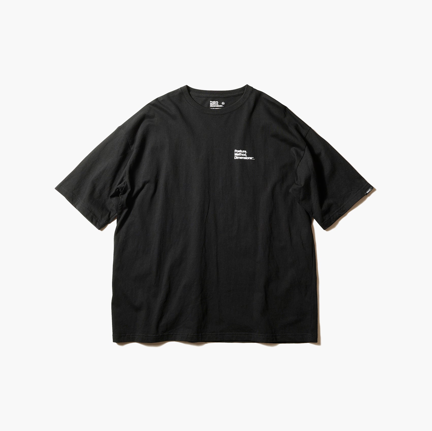 BLACK ROLL TEE