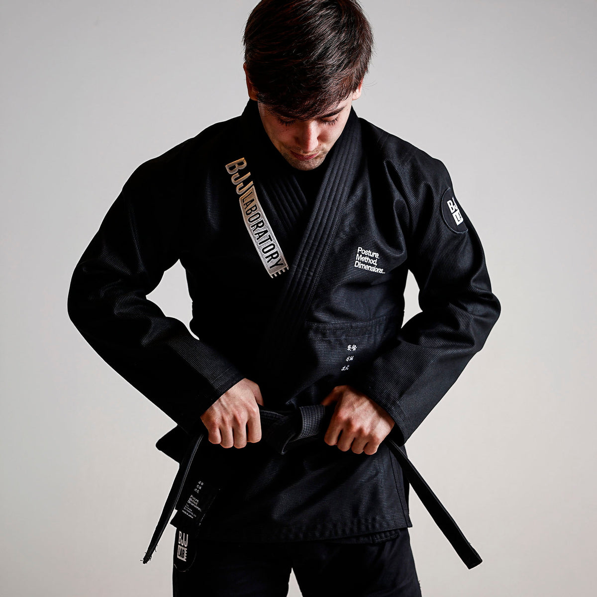 BJJ LAB × P_M,D_ SPECIMEN_01 for Kids / Black