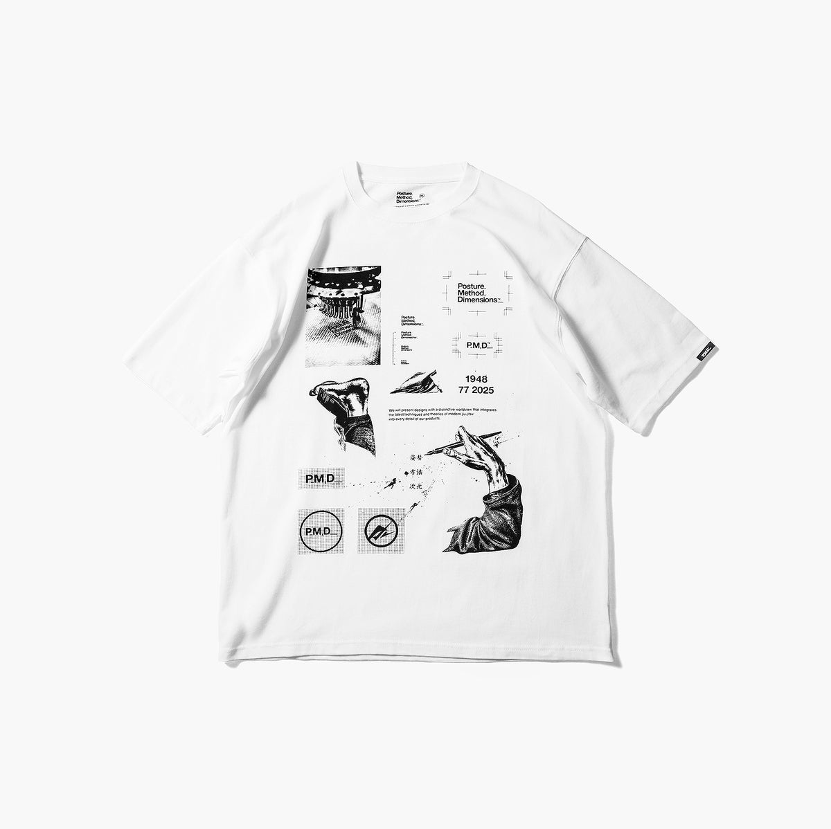 METHOD COTTON TEE / White