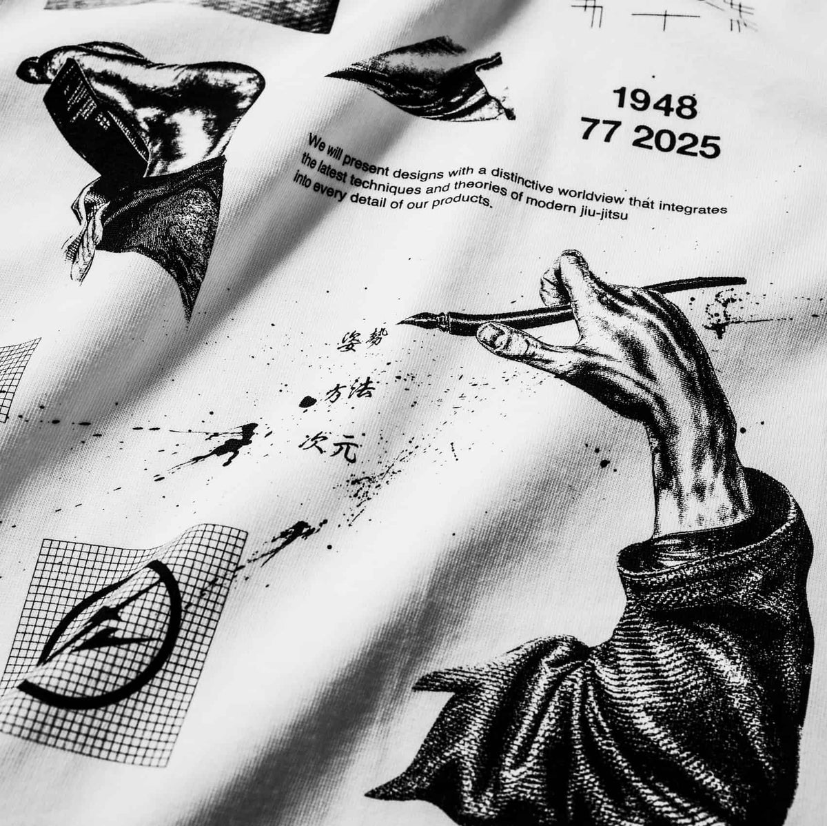 METHOD COTTON TEE / White