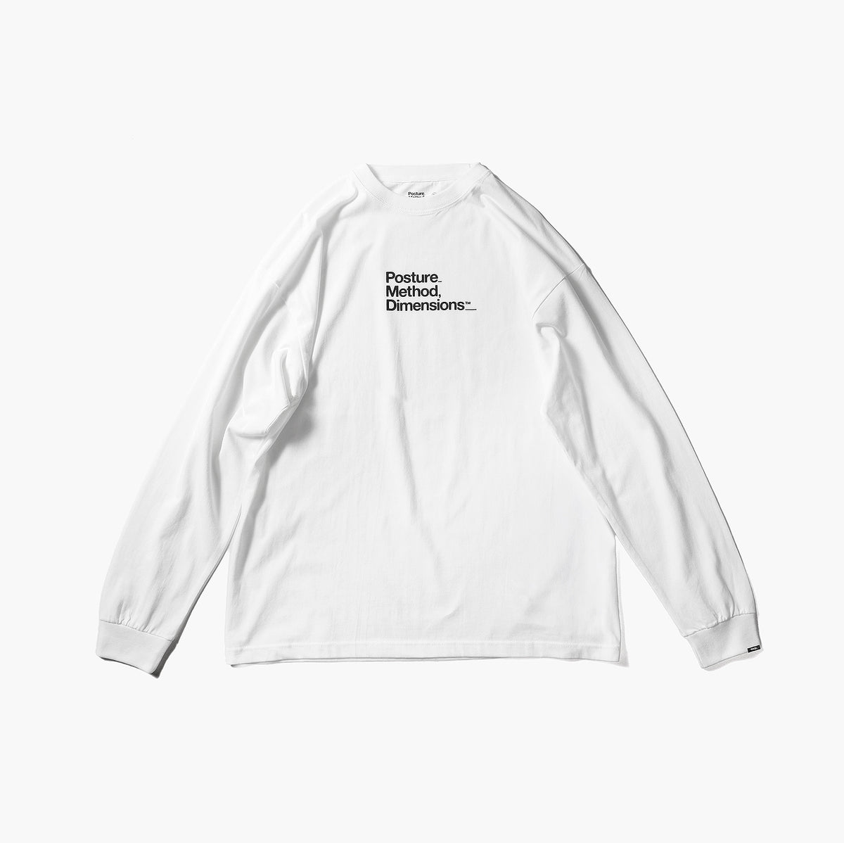 BASIC LOGO LONGSLEEVE / White