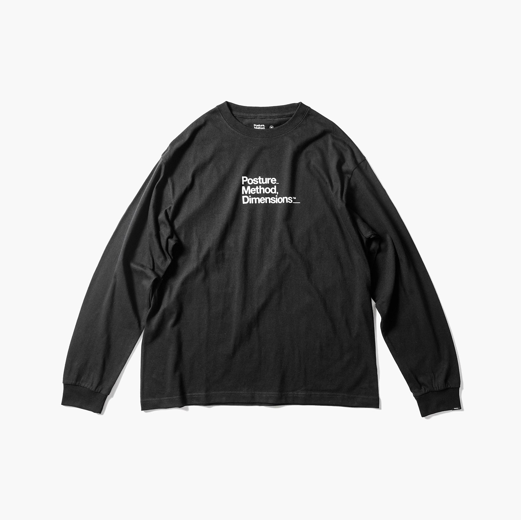 BASIC LOGO LONGSLEEVE / Black