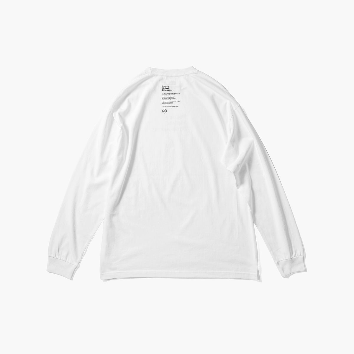 BASIC LOGO LONGSLEEVE / White