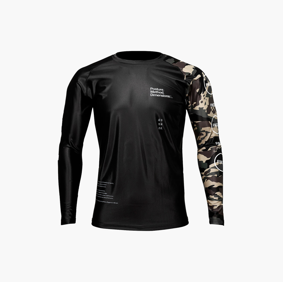 BJJ CAMO LS RASHGUARD