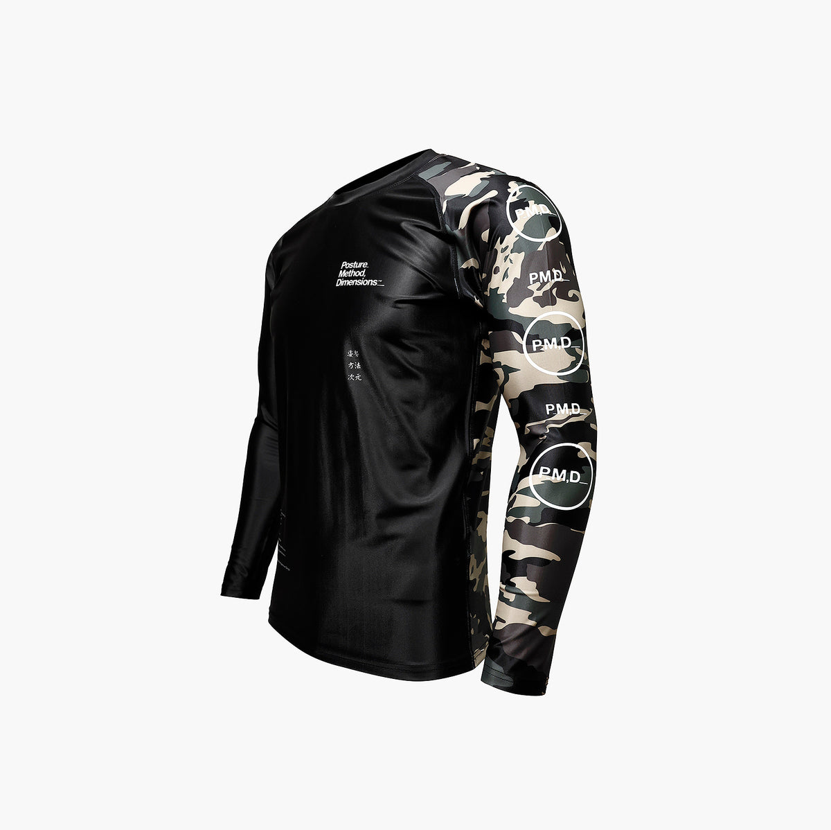 BJJ CAMO LS RASHGUARD