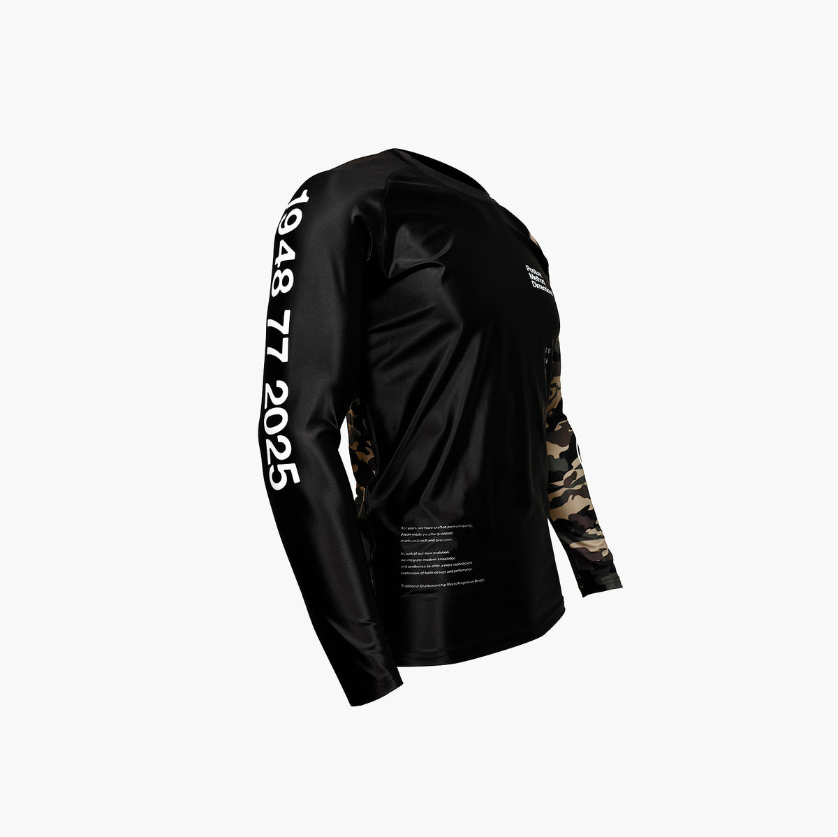 BJJ CAMO LS RASHGUARD
