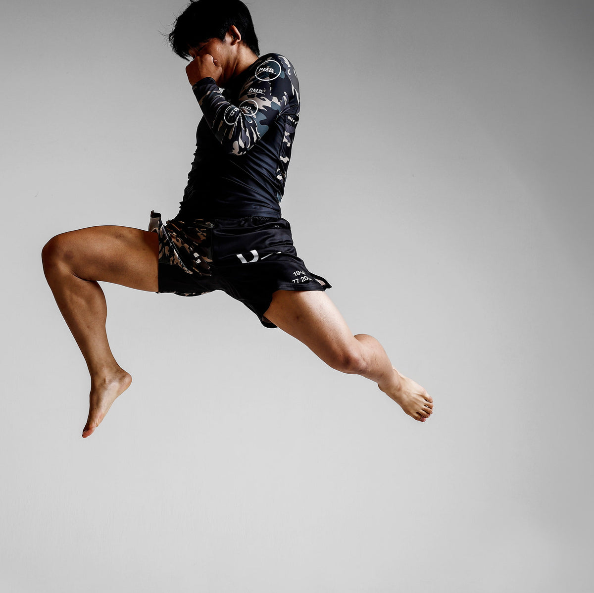 BJJ CAMO LS RASHGUARD